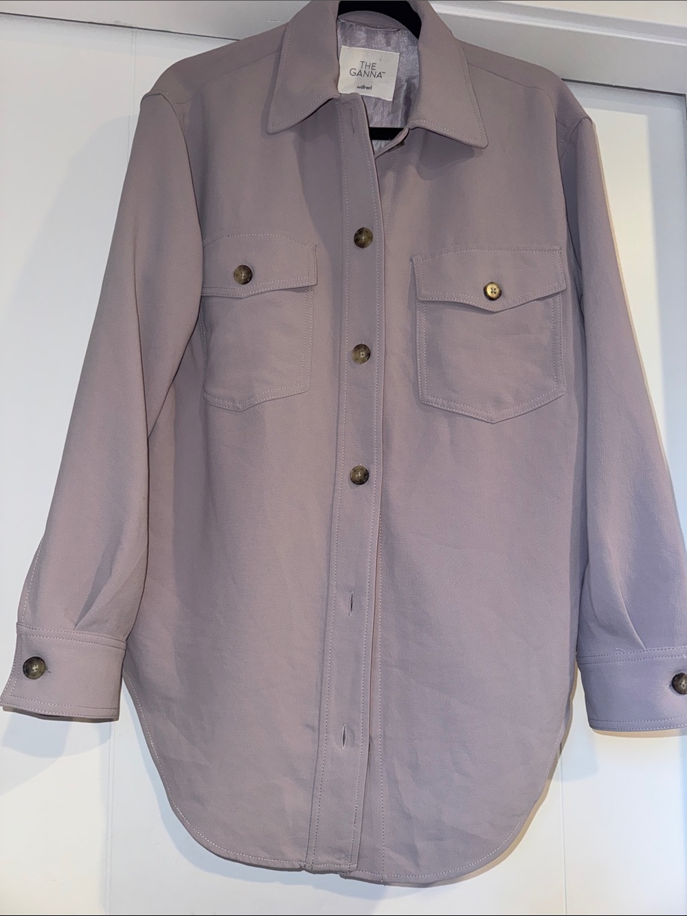 WILFRED - THE GANNA SHIRT - 100% poly size small